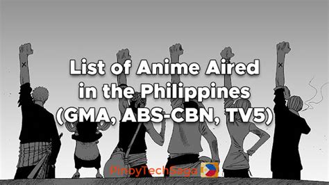 List of Anime Aired in the Philippines (GMA, ABS.